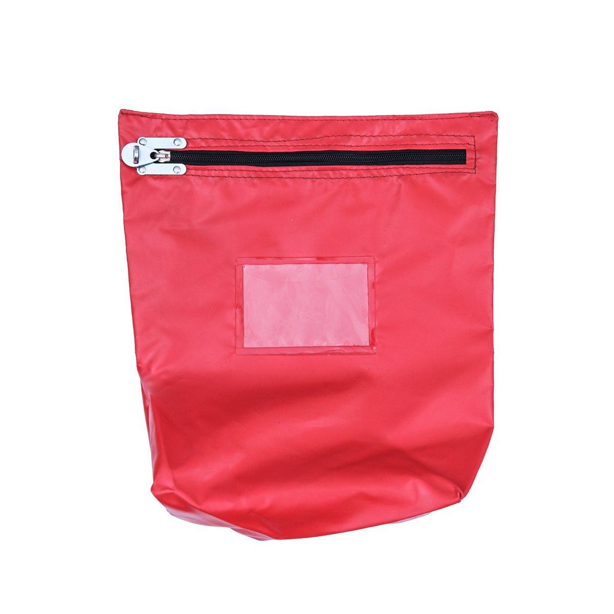 Cash Bag, 26×28cm, Padlock, Red