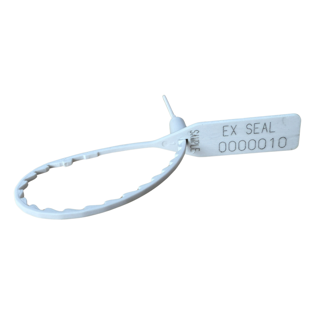 EX SEAL, Fire Extinguisher Seal, White, 1000